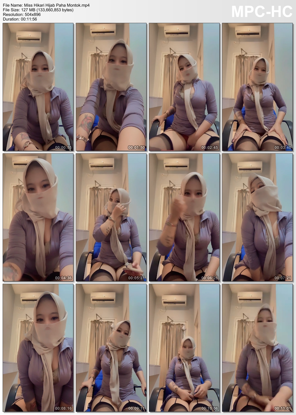 Miss Hikaru Hijab Paha Montok